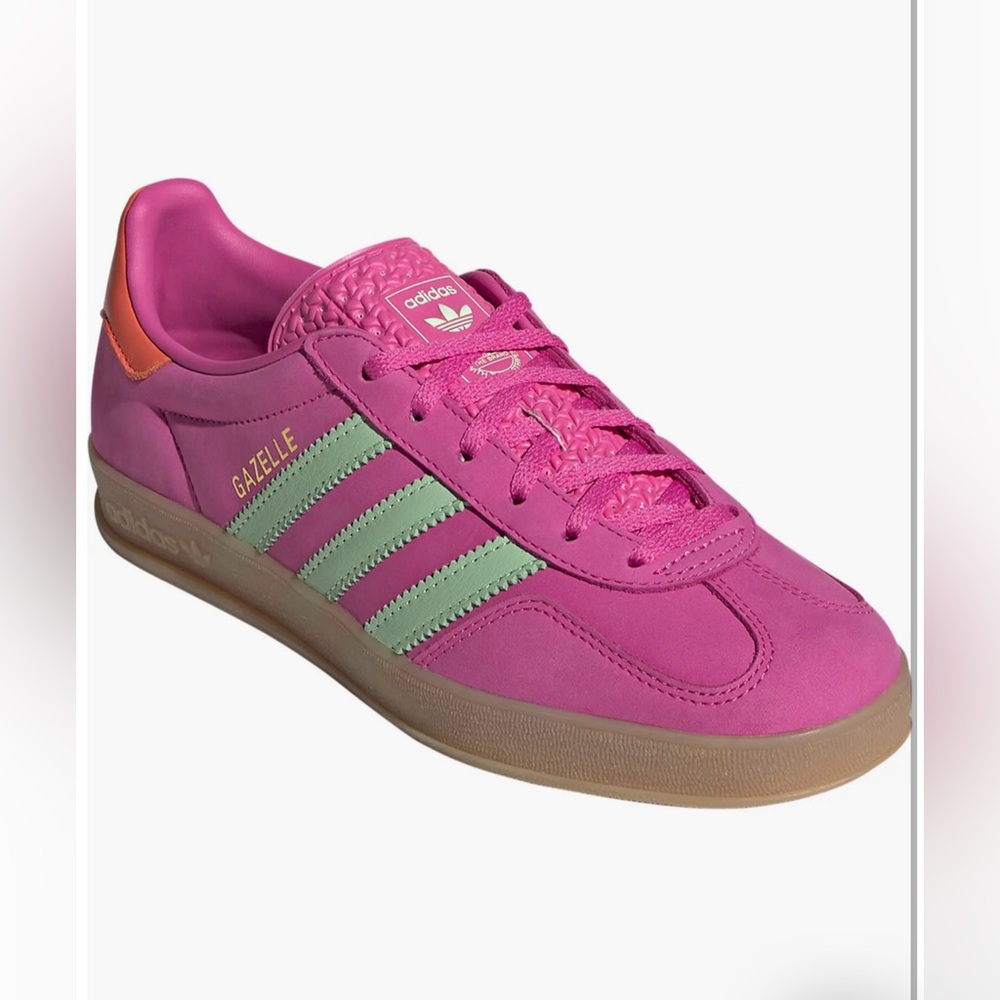 Adidas Gazelle size 8 Pink